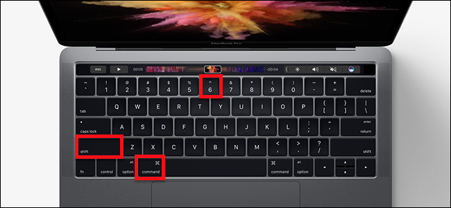 Keyboard shortcut for screenshot